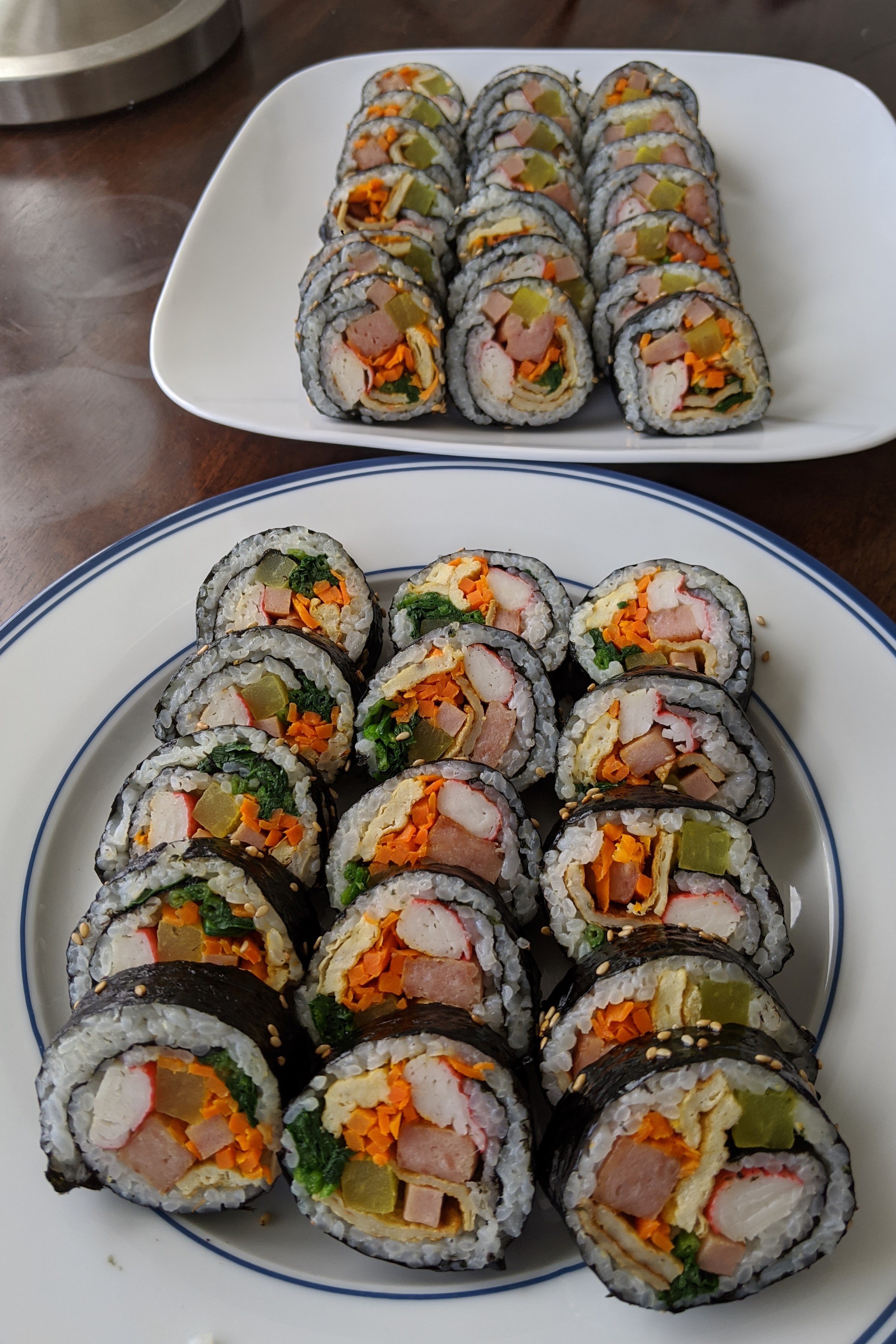 Kimbap Rows